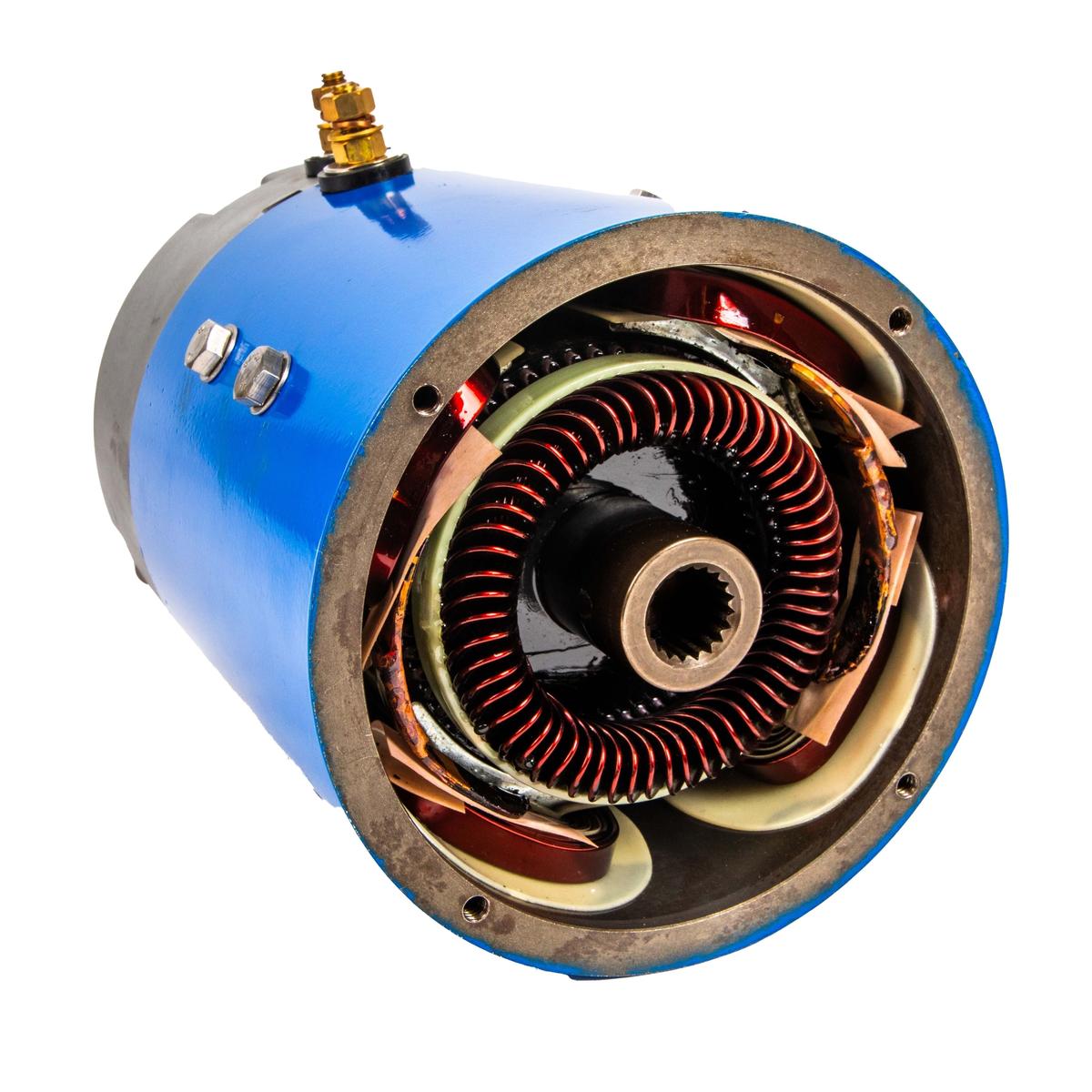 Reliance EZGO Series 36/48V 19 Spline High Speed Motor