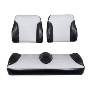 EZGO RXV Black/Silver Suite Seats (Years 2008-2015)