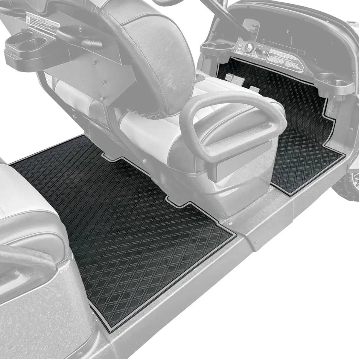 Xtreme Floor Mats for Club Car Onward - Black/Gray Set