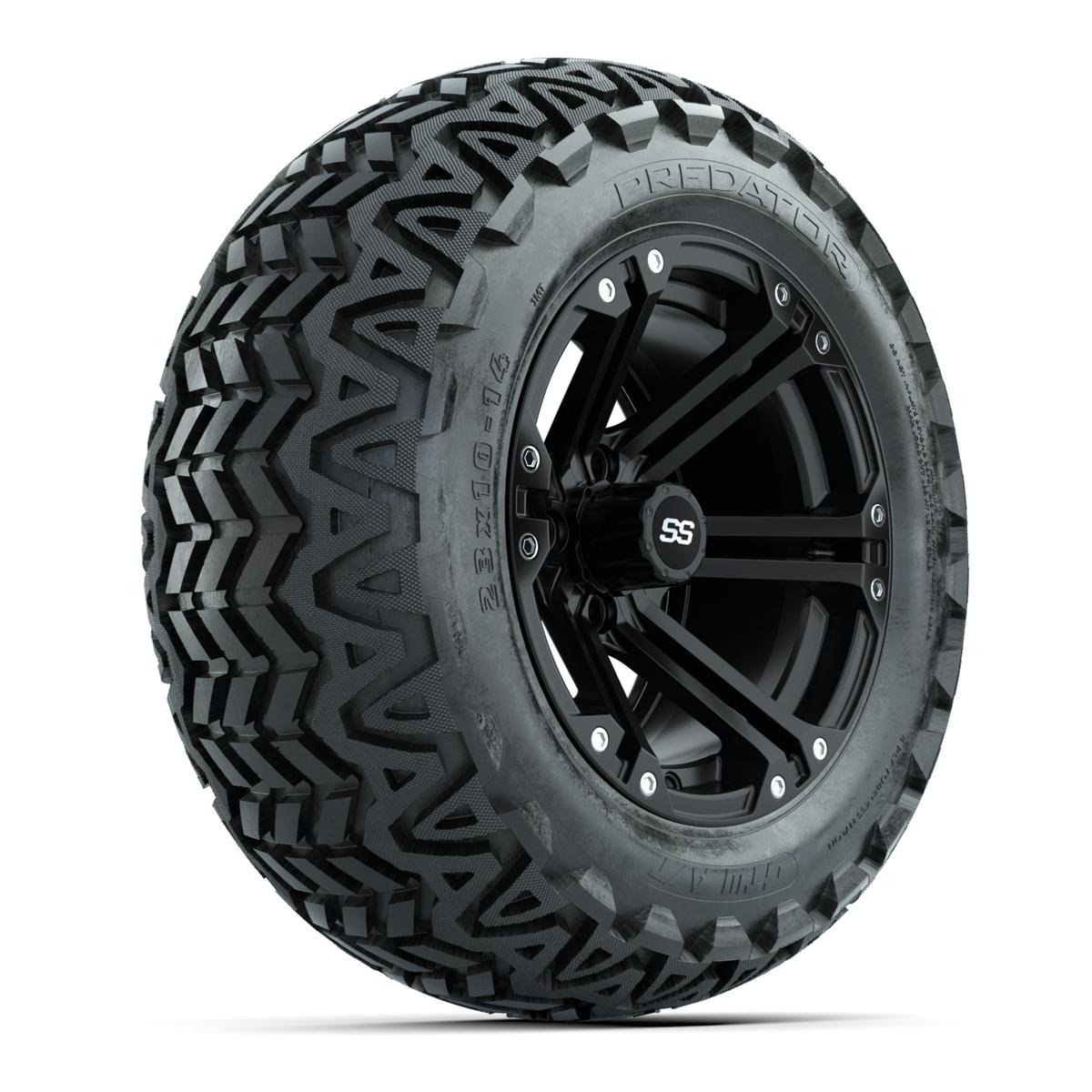 Set of (4) 14 in GTW Specter Wheels with 23x10-14 GTW Predator All-Terrain Tires