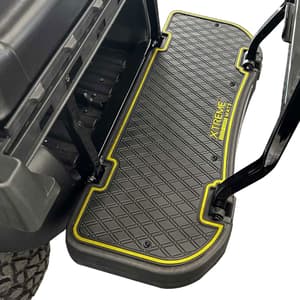 Xtreme Floor Mats for MadJax Genesis 250/300 Rear Seat Kits – Black/Neon Yellow