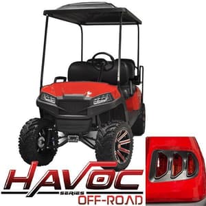 Yamaha G29/Drive HAVOC Off-Road Body Kit in Red (Years 2007-2016)