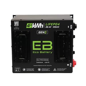 Eco Battery 38V 105Ah GEN3 “Cube” LifePo4 Lithium Battery Only