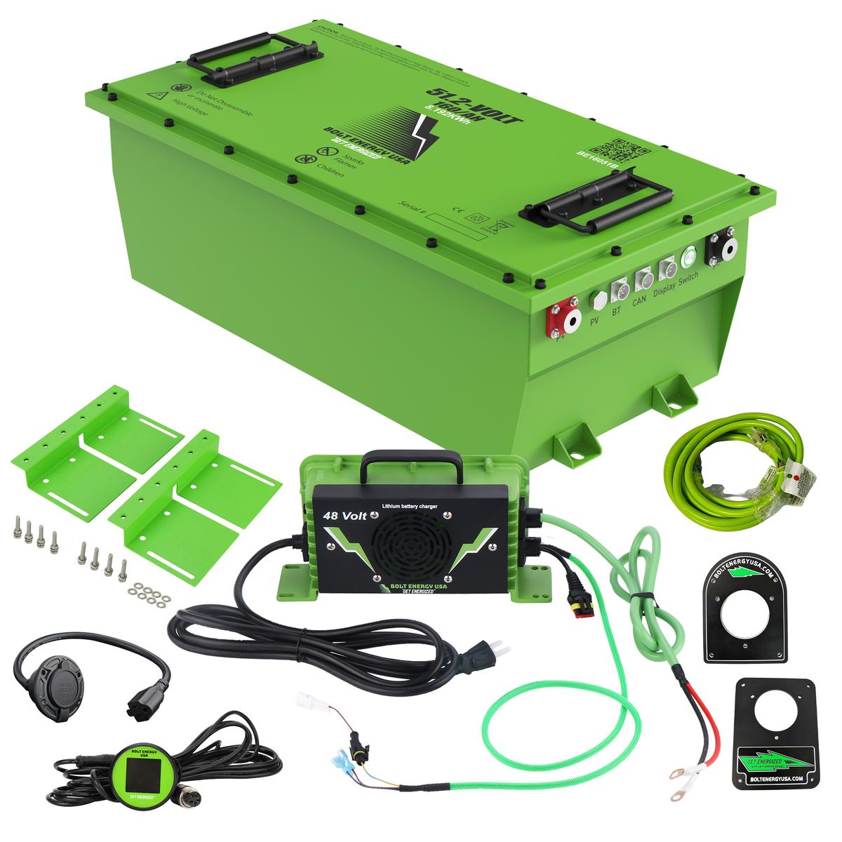 Bolt Energy Evolution D-Mac 51V 160AH Standard Battery Kit