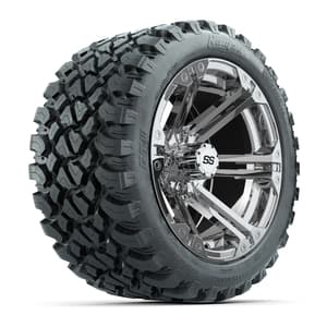 Set of (4) 14 in GTW Specter Wheels with 23x10-14 GTW Nomad All-Terrain Tires