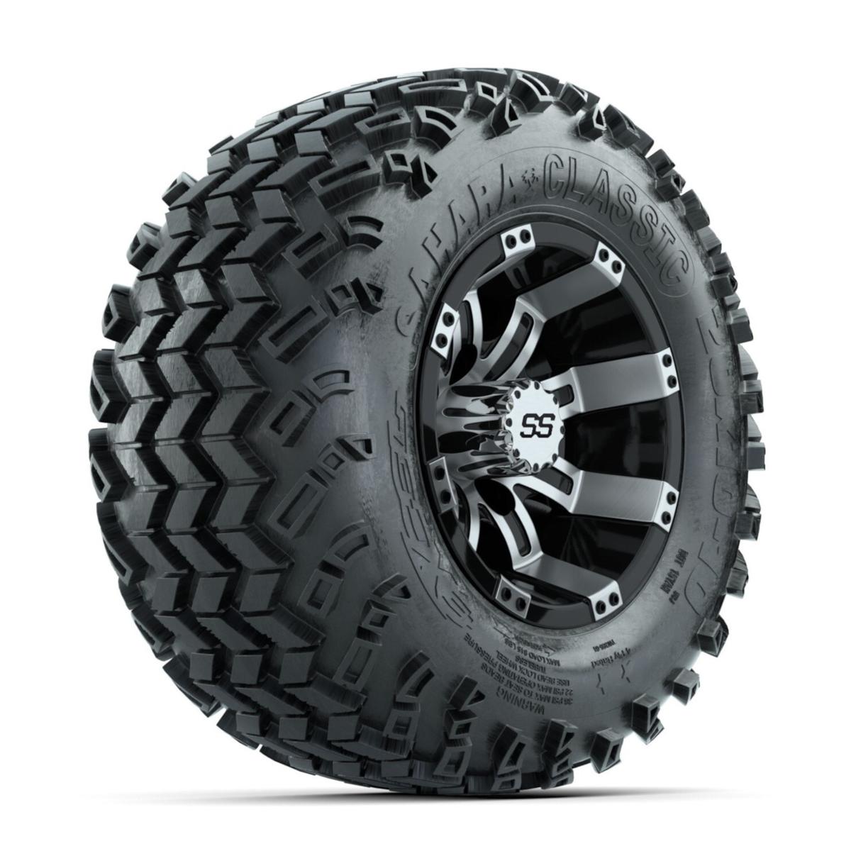 Set of (4) 10 in GTW Tempest Wheels with 20x10-10 Sahara Classic All Terrain Tires
