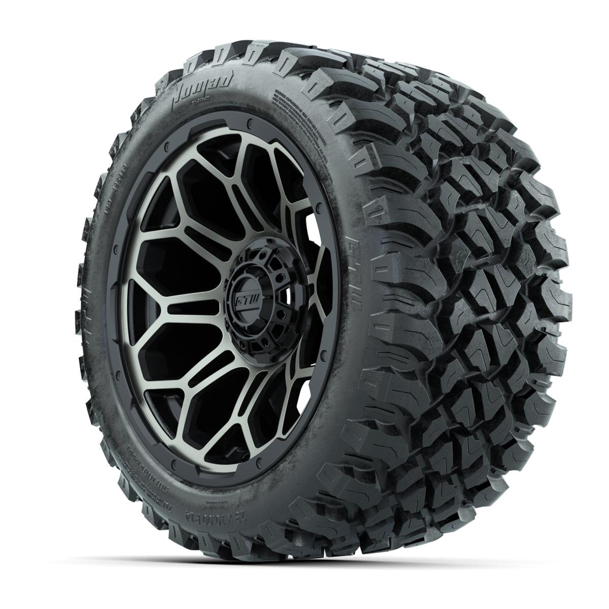 Set of (4) 14 in GTW Bravo Wheels with 23x10-14 GTW Nomad All-Terrain Tires
