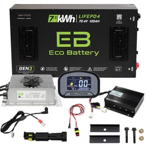 ICON Eco Lithium 70v 105Ah GEN3 Battery Bundle