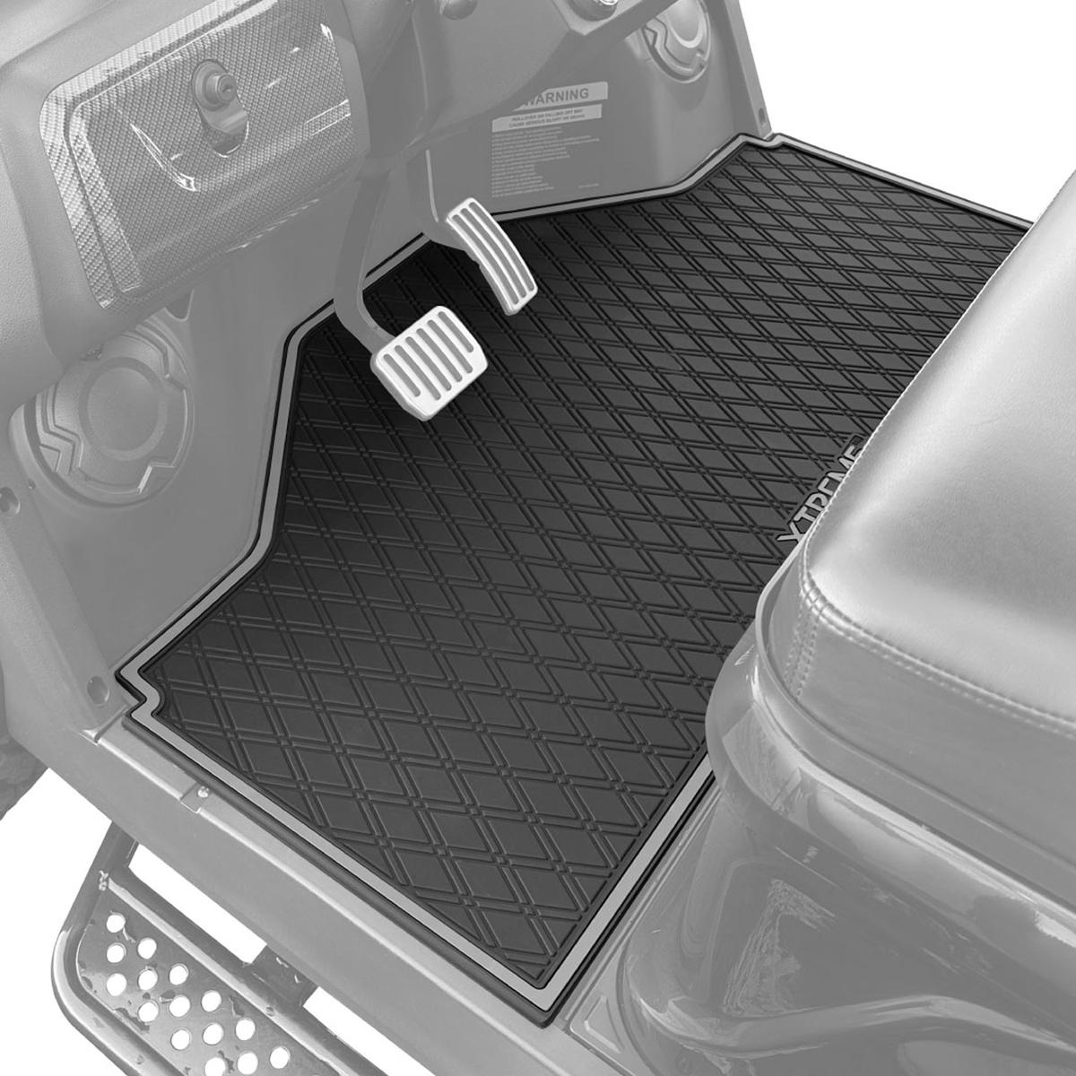 Xtreme Front & Rear Floor Mats for Evolution D5 Ranger & Maverick – Black/Grey