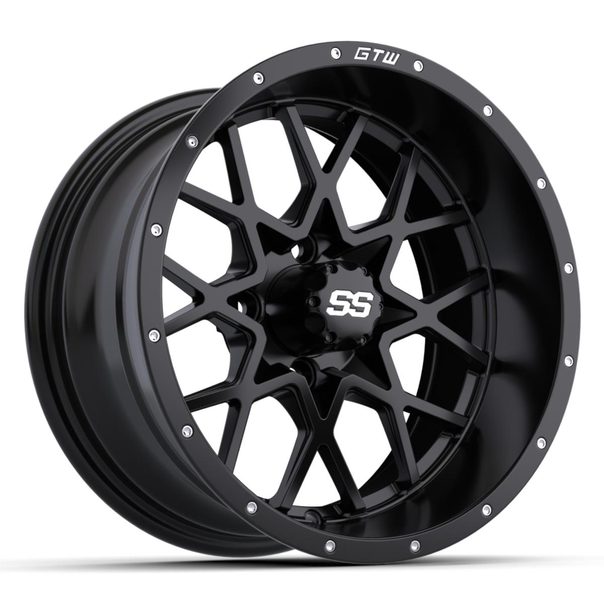 14&Prime; GTW&reg; Vortex Matte Black Wheel