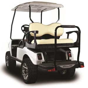 Club Car DS MadJax&reg; Genesis 250 Rear Seat with Deluxe Buff Seat Cushions (Years 2000-Up)