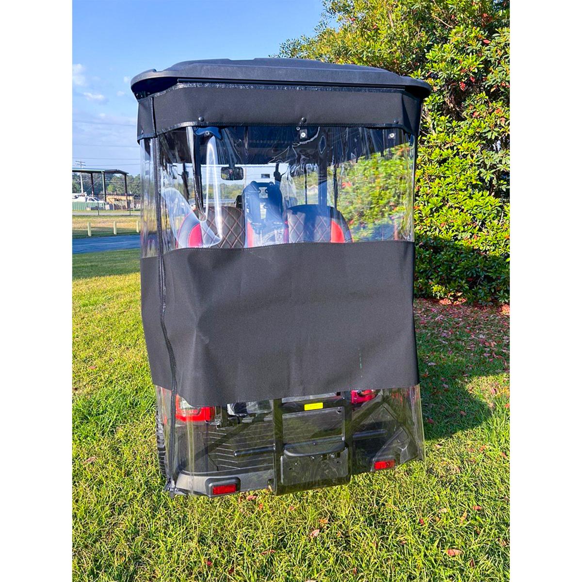 RedDot 6-Passenger Black Track Style Enclosure with Cashmere Valance for ICON i60LX (Years 2026-Up)