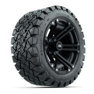 Set of (4) 14 in GTW Specter Wheels with 22x10-14 GTW Timberwolf All-Terrain Tires