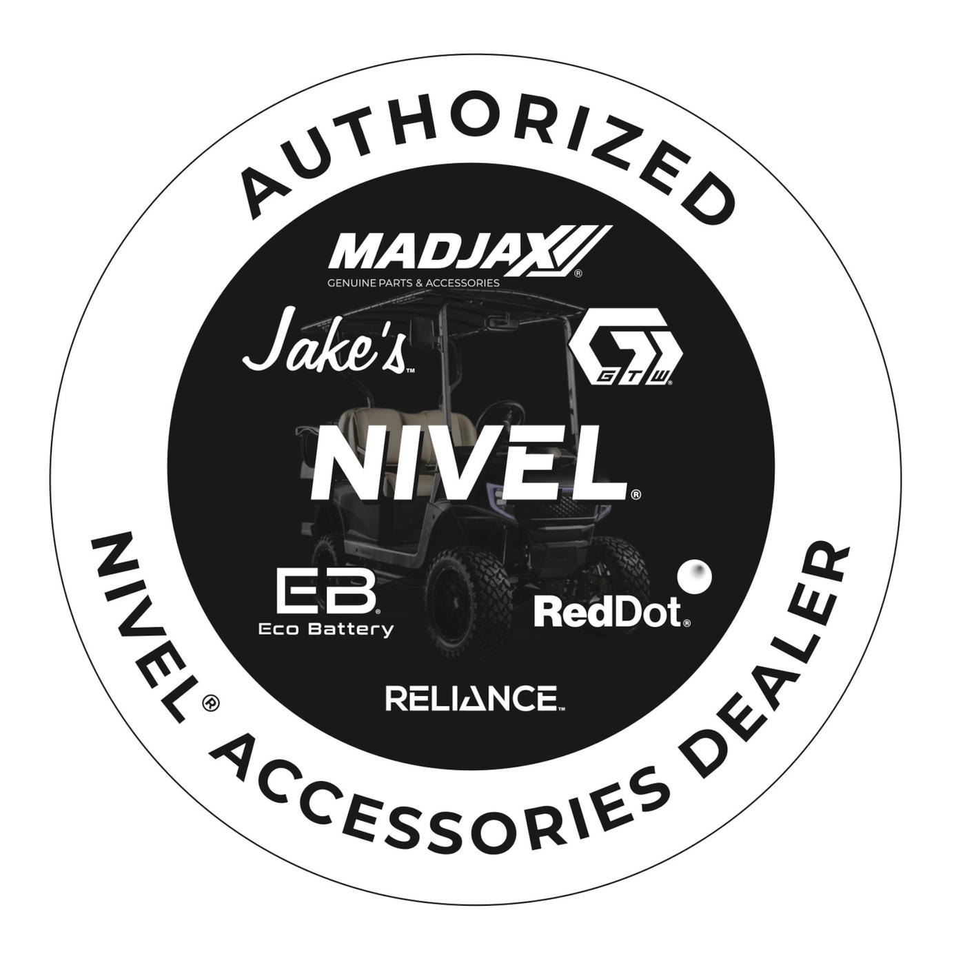 Nivel Core Authorized Dealer Sticker