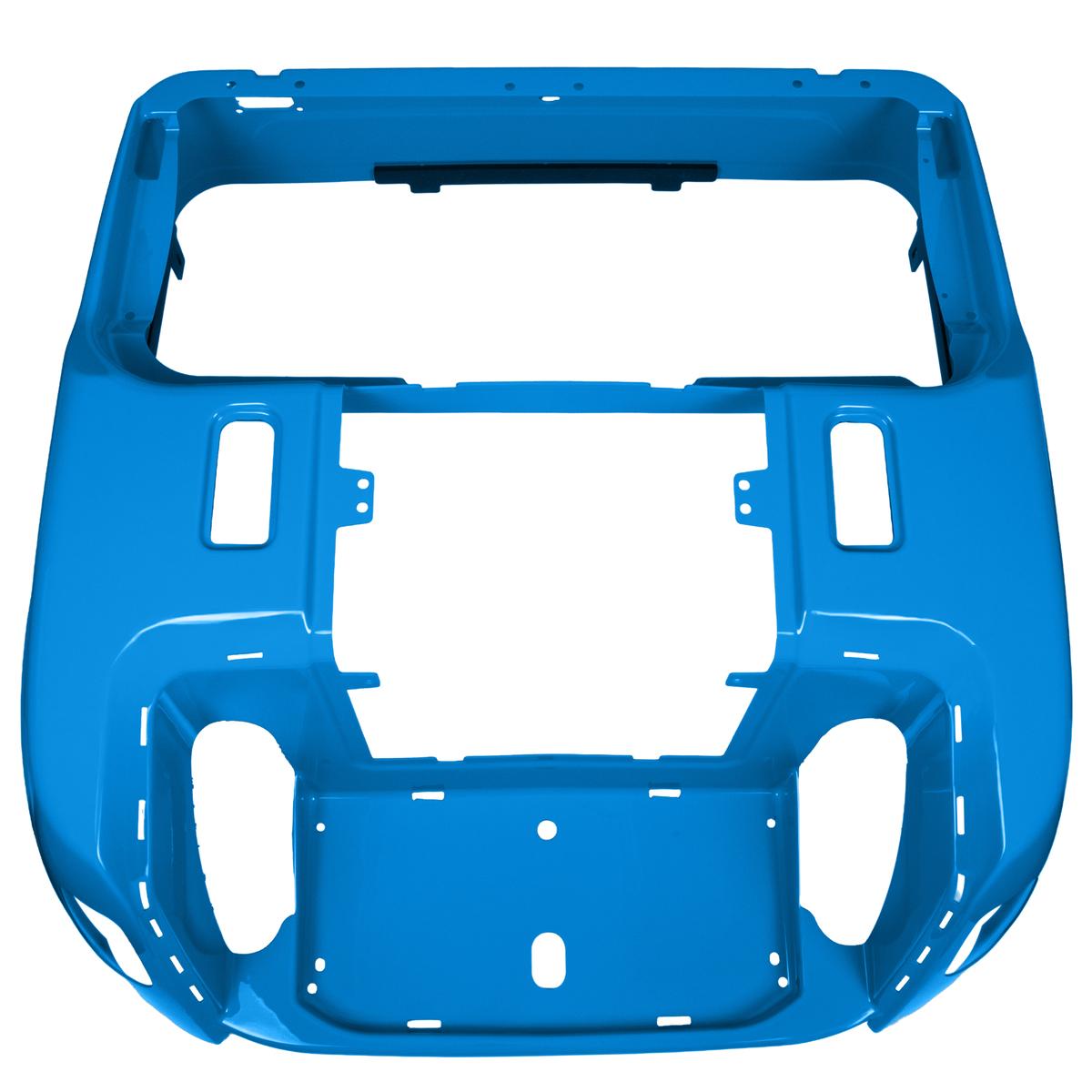 EZGO RXV Capri Blue OEM-Style Front Cowl and Rear Body Kit (Years 2008-2023)