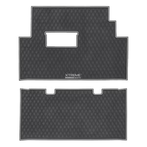Xtreme Floor Mats for Club Car Onward - Black/Gray Set