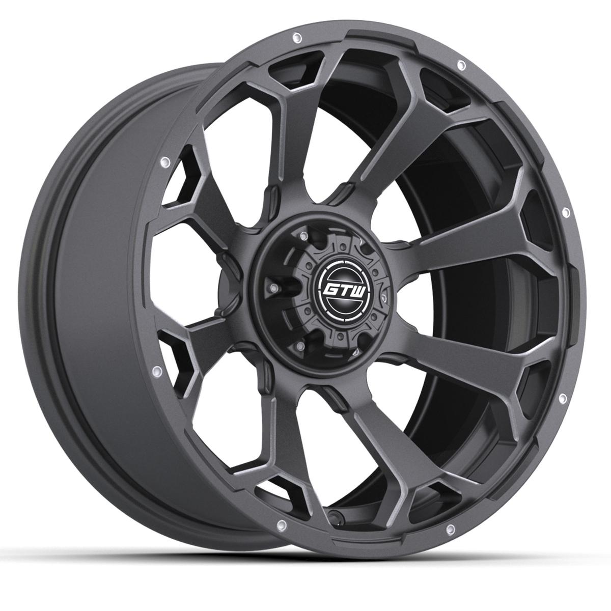 15x7 GTW&reg; Raven Off-Road Matte Gray Wheel
