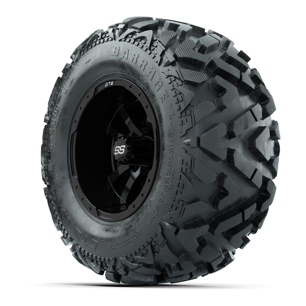 Storm Trooper Wheels with Barrage Mud Tires - 10 Inch