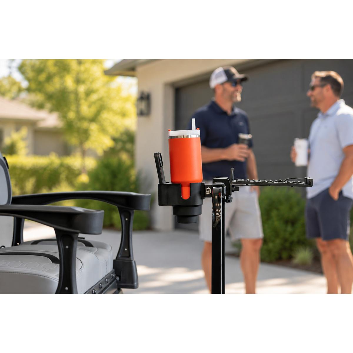 GTW&reg; BaseClamp Mounting Clamp with Cup and Phone Holder (1.25 Inch)