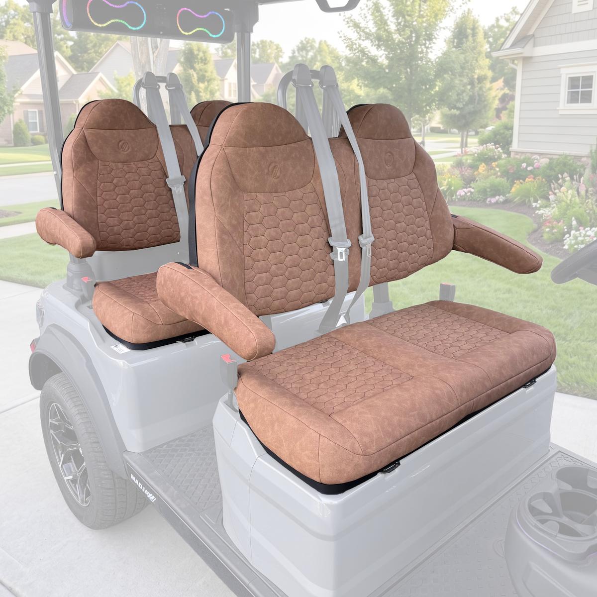 MadJax&reg; Ascent Brown Seat Cushion Set
