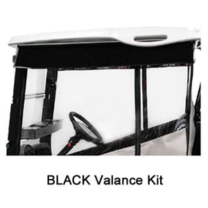 EZGO RXV/T48 Black AllGuard Chameleon Valance