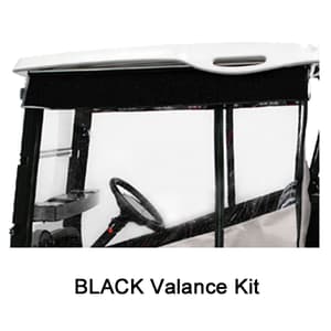 RedDot 2 Passenger Chameleon Black Valance Kit – Club Car
