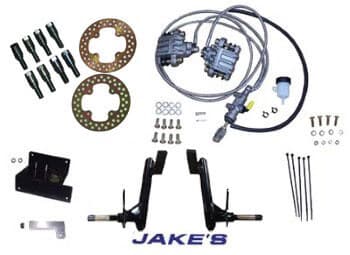 Jake's Club Car Precedent 6&Prime; Lifted Disc Brake Kit (Years 2004-2008.5)