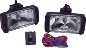 55 Watt. 12-Volt Halogen Headlight Set (Black Housing)