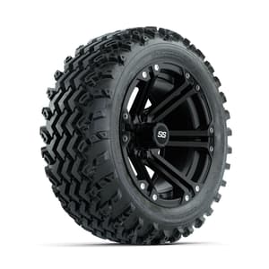 GTW Specter Matte Black 14 in Wheels with 23x10.00-14 Rogue All Terrain Tires – Full Set