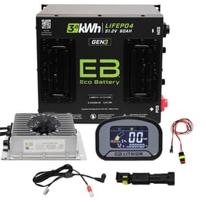 ICON EV 2021-2023 Eco Lithium 51v 60Ah GEN3 "ICON MCU" Battery Bundle