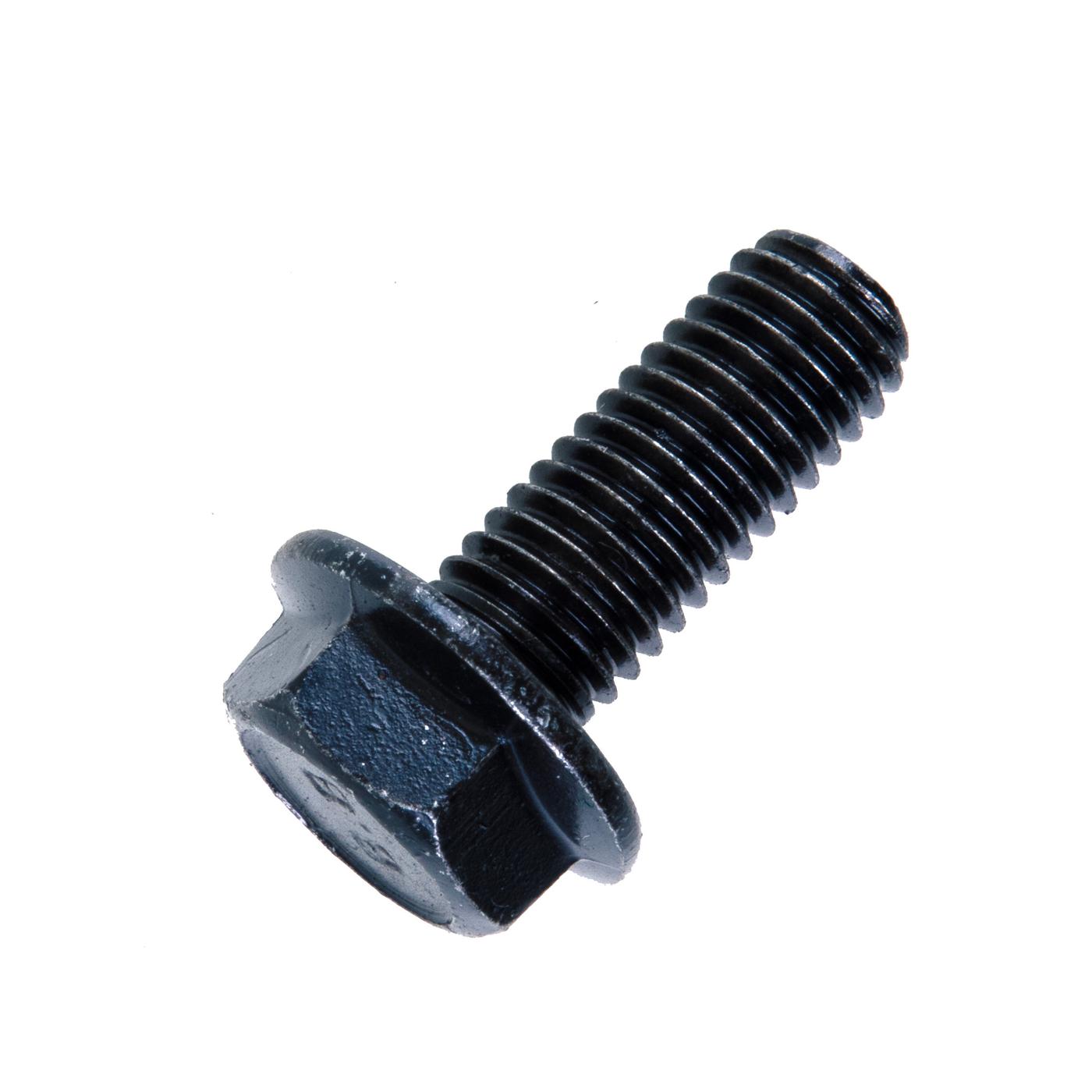 MadJax XSeries Storm M10x25 Black Hex Flange Bolt