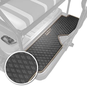 Xtreme Rear Floor Mat for ICON I40, i60 Rear Seats - Black/White