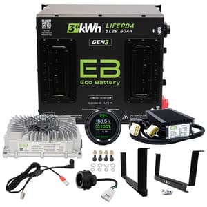 Yamaha G29/Drive 2011-Up & Drive2 Eco Lithium 51V 60Ah GEN3 Battery Bundle – Cube