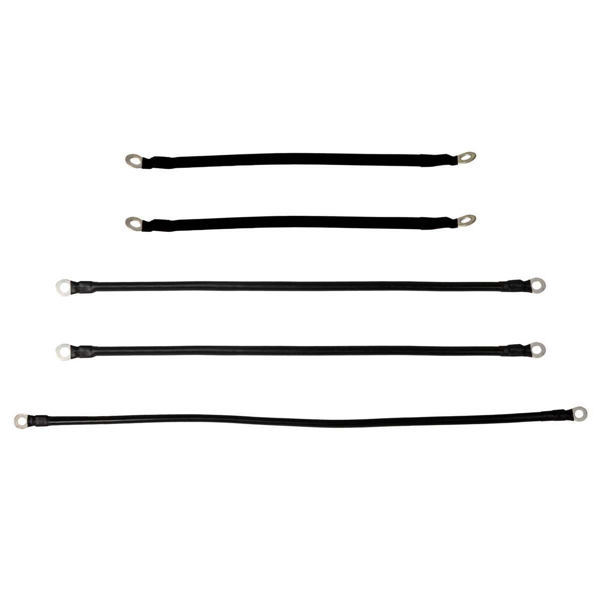 EZGO Marathon 6-Gauge Battery Cable Set (Years 1986.5-1994)