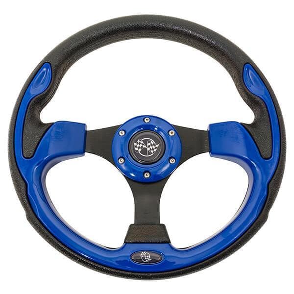 Blue Rally Steering Wheel