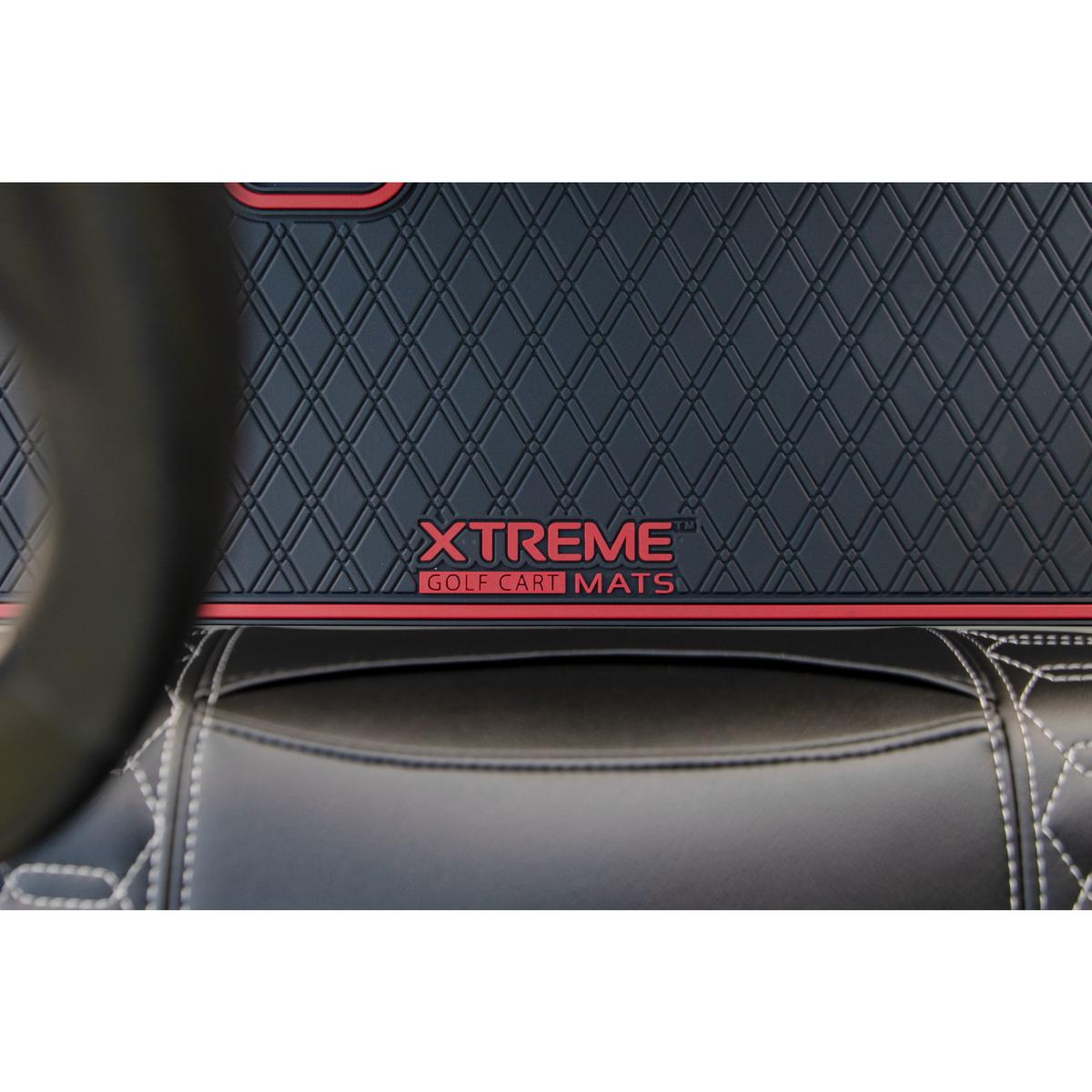 Xtreme Floor Mats for MadJax XSeries 2024-Up – Black/Cherry Red Metallic