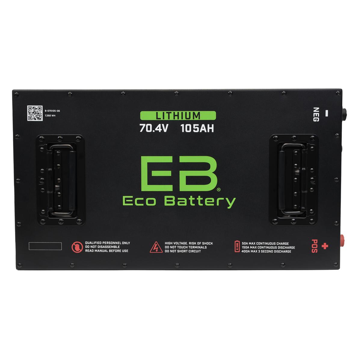 EZGO TXT Eco Lithium 70v 105Ah Battery Bundle