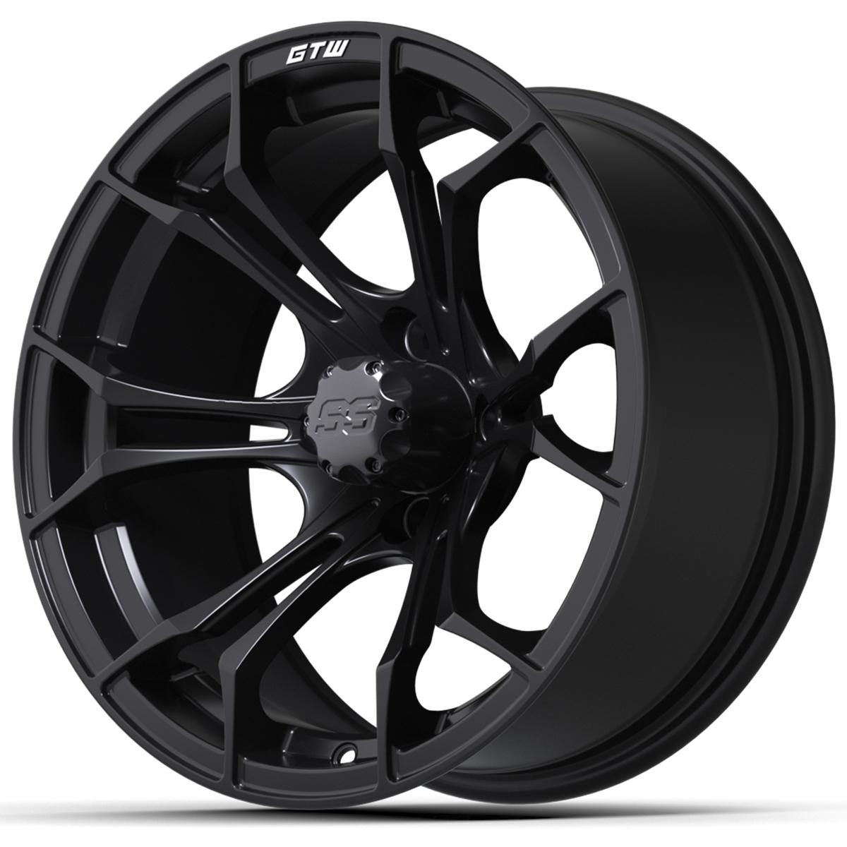 15&Prime; GTW&reg; Spyder Matte Black Wheel