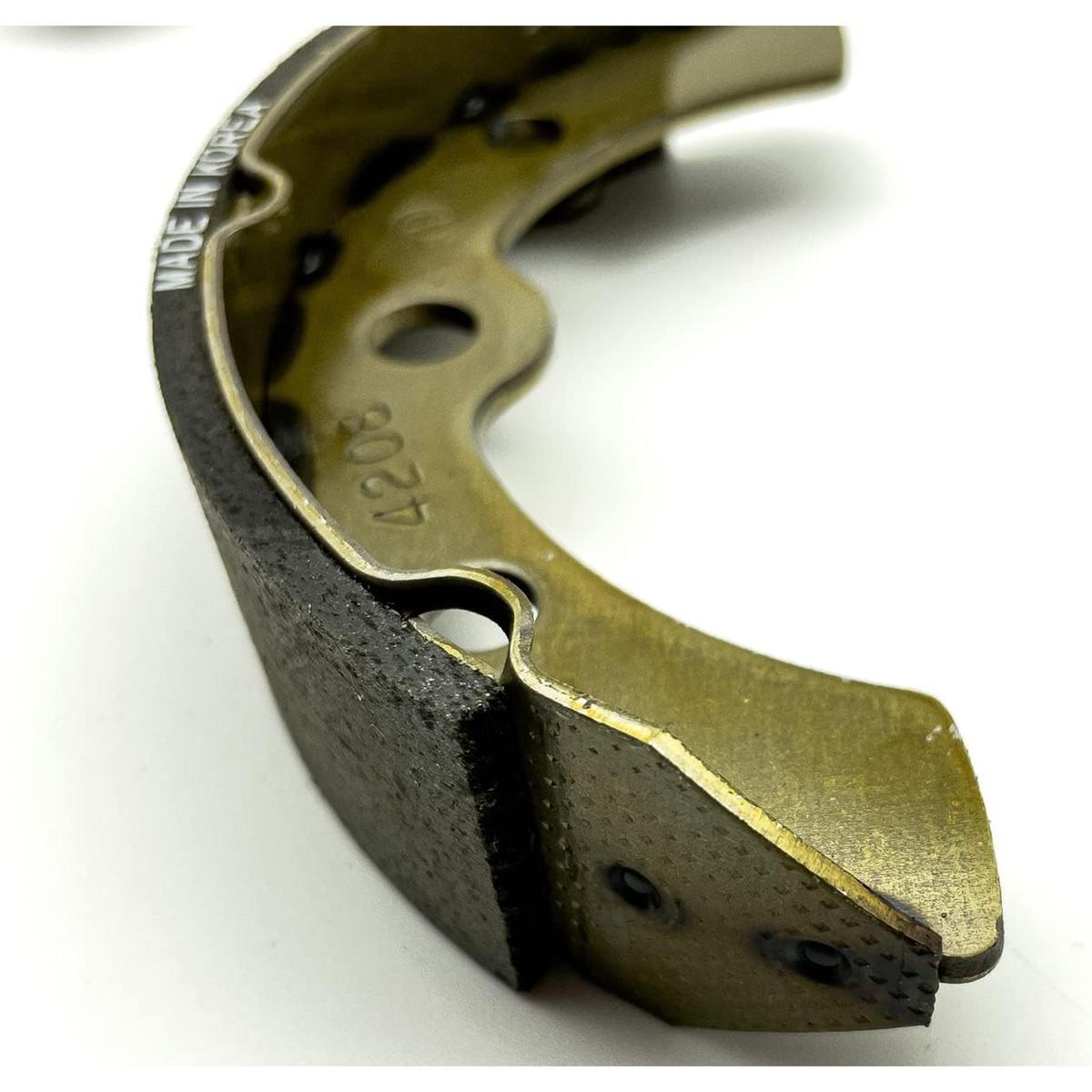 Brake Shoe for Early Club Car, EZGO, Yamaha, Harley Davidson, & Columbia Models (2 Pack)