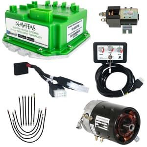 EZGO TXT 48v - Navitas TSX 3.0 DC 7hp Motor and Controller Speed with Torque Package