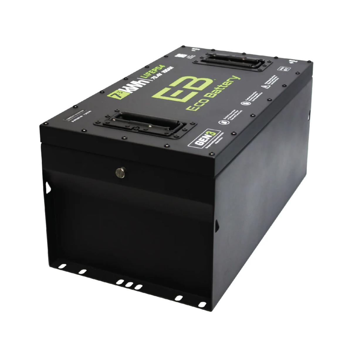 Eco Battery 70V 105Ah LifePo4 GEN3 Lithium Battery Only