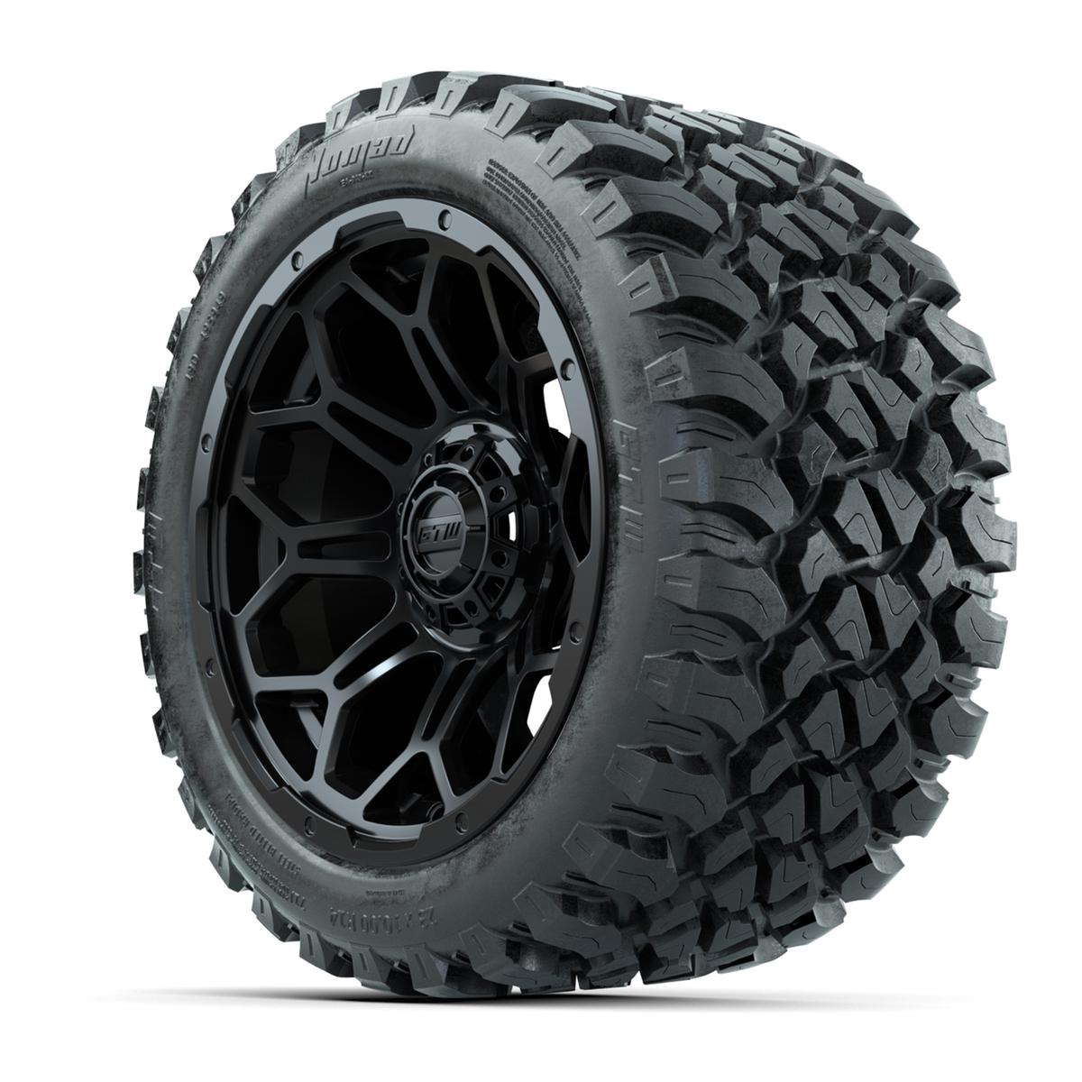 Set of (4) 14 in GTW Bravo Wheels with 23x10-14 GTW Nomad All-Terrain Tires