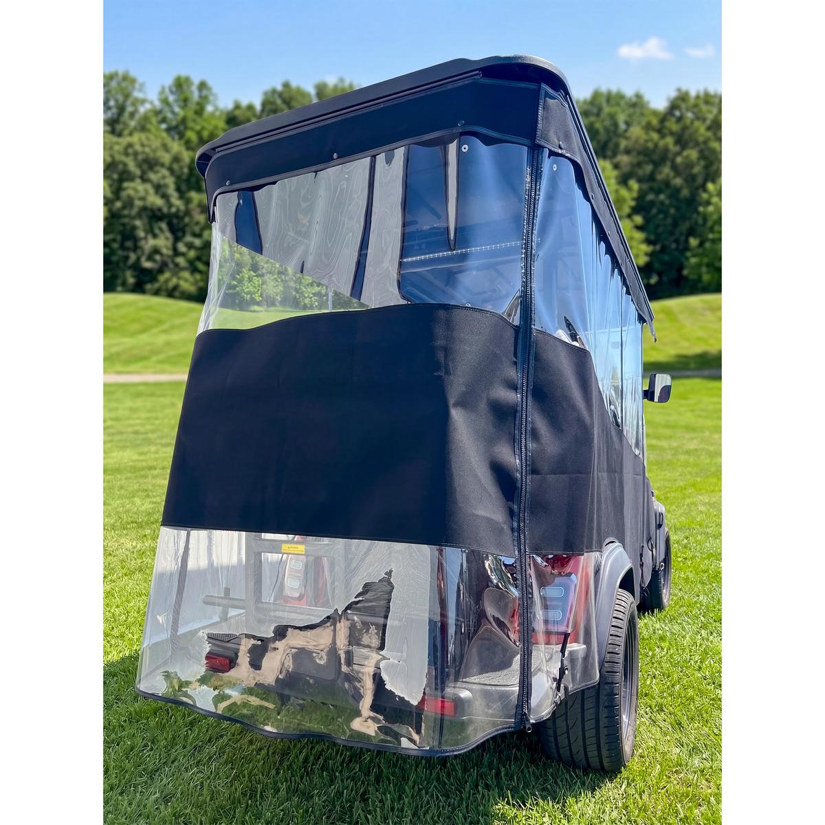 RedDot 6-Passenger Black Track Style Enclosure with Cashmere Valance for ICON i60LX (Years 2026-Up)