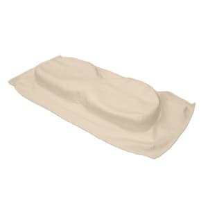 Club Car Precedent Beige Seat Backrest Cushion Assembly (Fits 2004-Up)