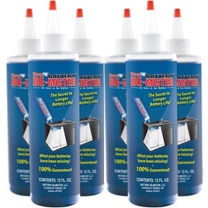 Battery De-Mister (6) 12 Oz. Bottles