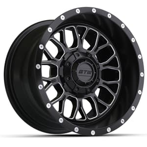 12” GTW Helix Black & Machined Wheel