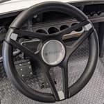 Gussi Molino&reg; Black Steering Wheel (EZGO)
