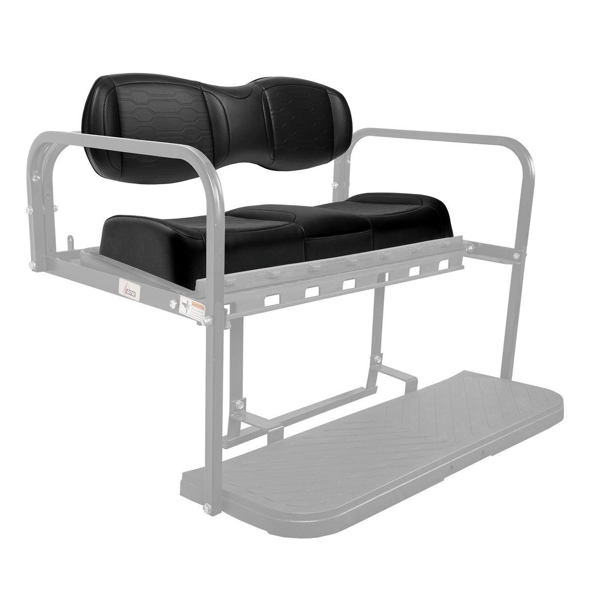 MadJax&reg; Black Aspen Rear Seat Cushions for Genesis 250/300 and Mach3