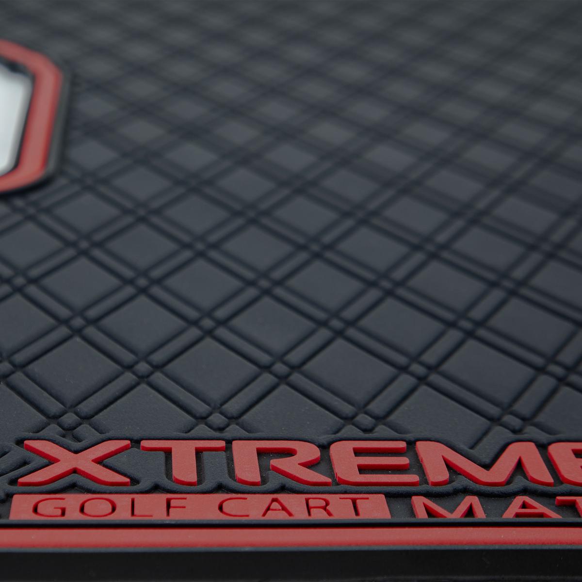 Xtreme Floor Mats for MadJax XSeries 2024-Up – Black/Cherry Red Metallic