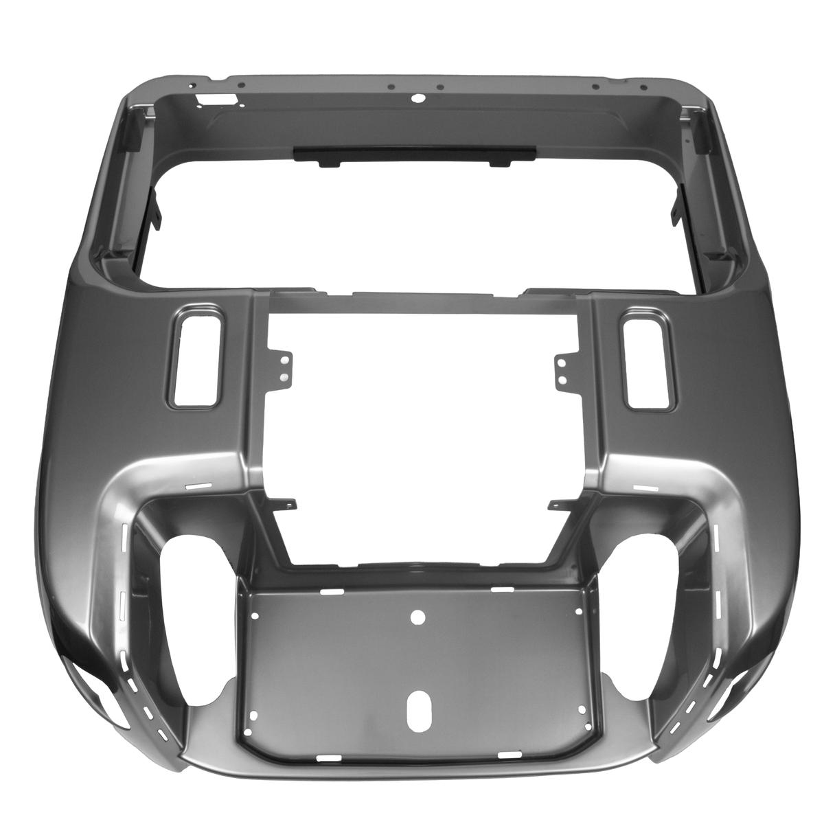 EZGO RXV Steel Gray Metallic OEM-Style Front Cowl and Rear Body Kit (Years 2008-2023)